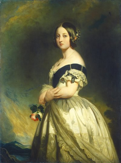 Rainha Vitória, c.1843 de Franz Xaver Winterhalter